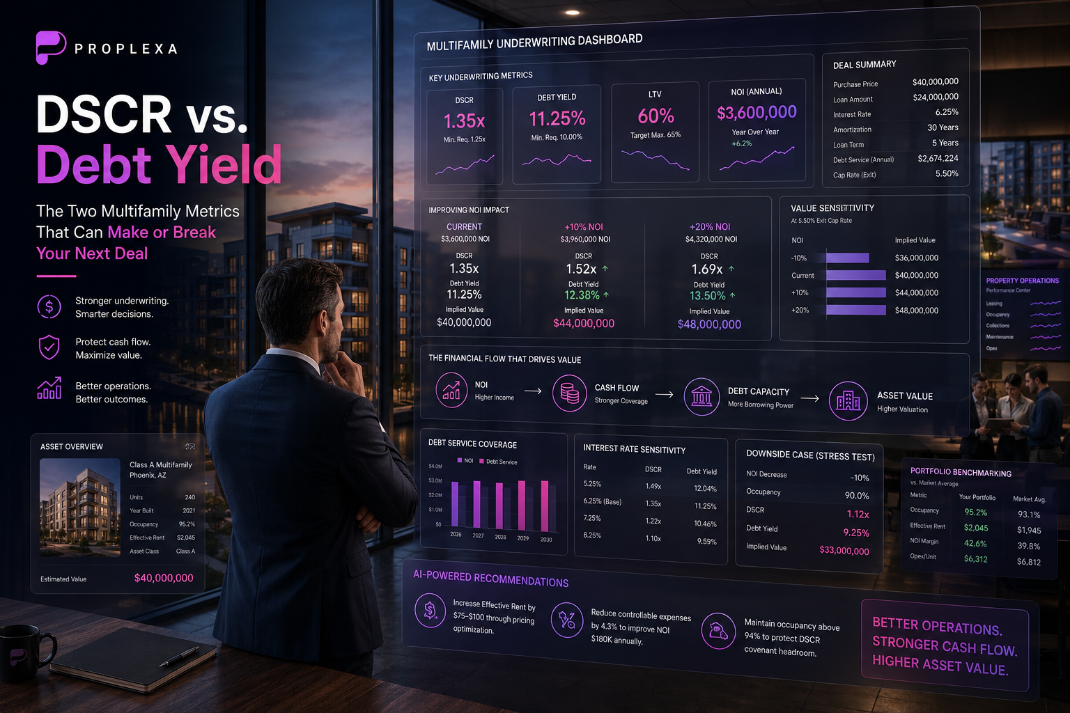 DSCR vs. Debt Yield: The Two Multifamily Metrics That Can Make or Break Your Next Deal