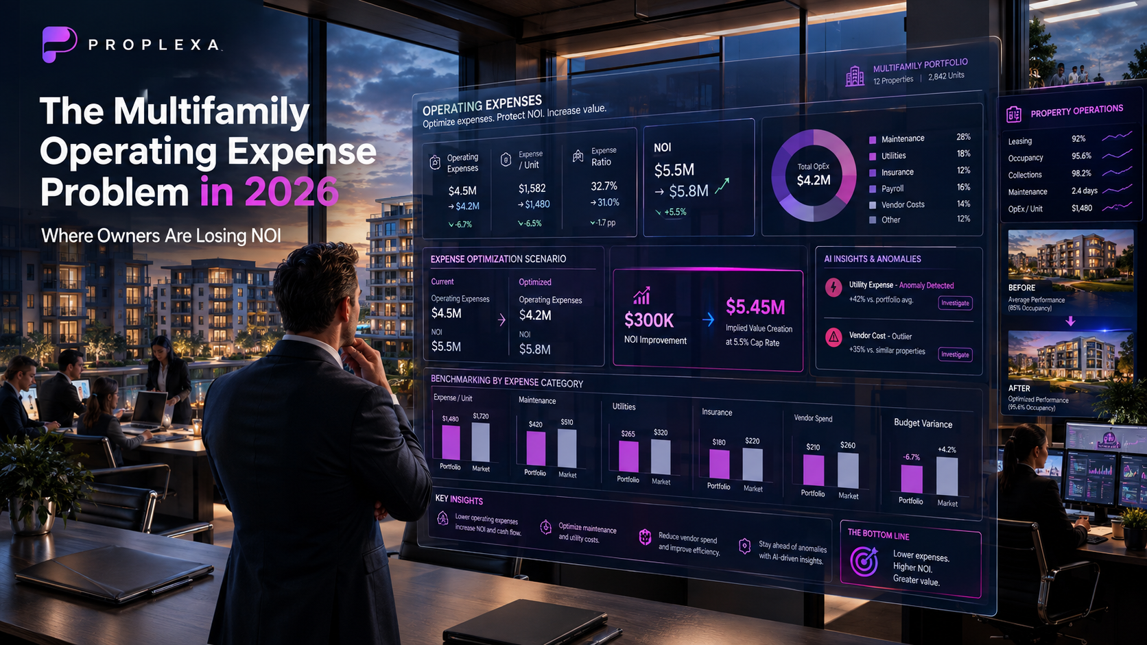 The Multifamily Operating Expense Problem in 2026: Where Owners Are Losing NOI