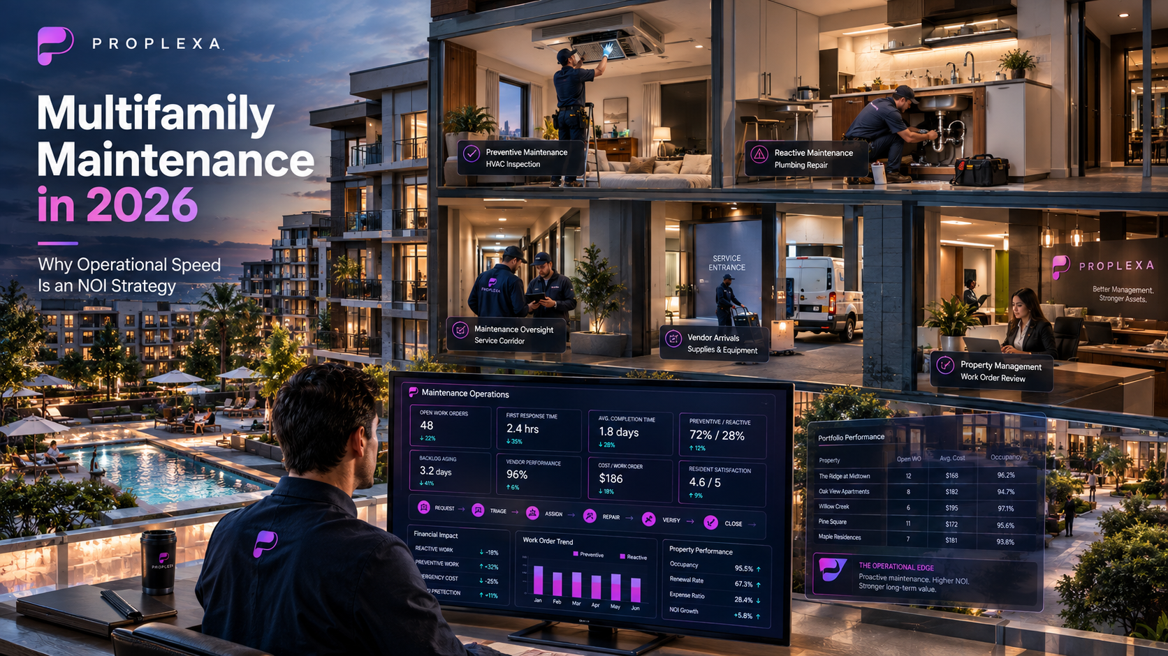 Multifamily Maintenance in 2026: Why Operational Speed Is an NOI Strategy